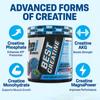 BPI Sports Best Creatine - Creatine Monohydrate Powder for Men & Women, Himalayan Salt - Strength, Pump, Endurance, Muscle Growth, Muscle Definition - No Bloat - Icy Blue Raz - 50 servings - 10.58 Oz view 3