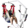 HNYG Lift Sling with Head Support, Medical Patient Lift Slings Large with Commode Opening, Full Body Mesh Transfer Lift Sling, Shower Sling Toilet Sling for Elderly & Patient up to 510 lbs view 1