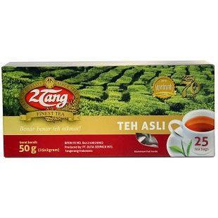 2tang (2 Tang) Black Tea Teh Asli 25-ct, 1.76 Oz