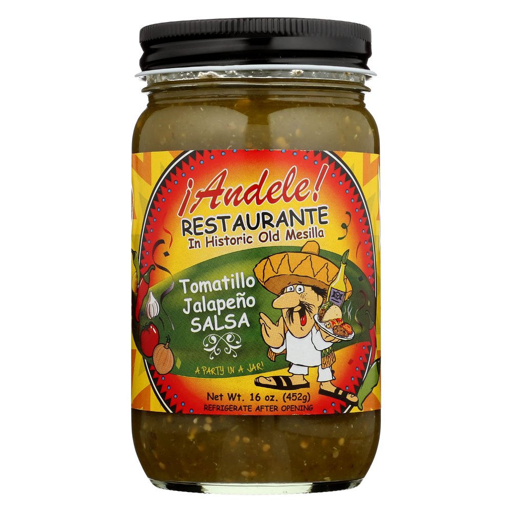Andele Tomatillo Jalapeno Salsa, 16 OZ