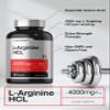 Horbach L-Arginine 4000mg| 120 Caplets | for Men and Women | Maximum Strength Nitric Oxide Precursor | Vegetarian, Non-GMO, Gluten Free Supplement view 3