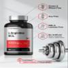 Horbach L-Arginine 4000mg| 120 Caplets | for Men and Women | Maximum Strength Nitric Oxide Precursor | Vegetarian, Non-GMO, Gluten Free Supplement view 4