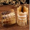 1pc Yak Horn Head Massage Comb Scraping Head Guasha Board Anti-Hair Loss Gua Sha Comb Head Treatment Meridian view 1