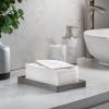 SETUP [100 Count] Linen-Feel Guest Towels - Disposable Cloth Dinner Napkins, Bathroom Paper Hand Towels, Wedding Napkins - (Formerly Comfy Package) view 4