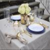 Exquisite 5 oz Clear Plastic Champagne Flutes, 2 Piece Stemmed Plastic Wine Cups- 48 Count view 2