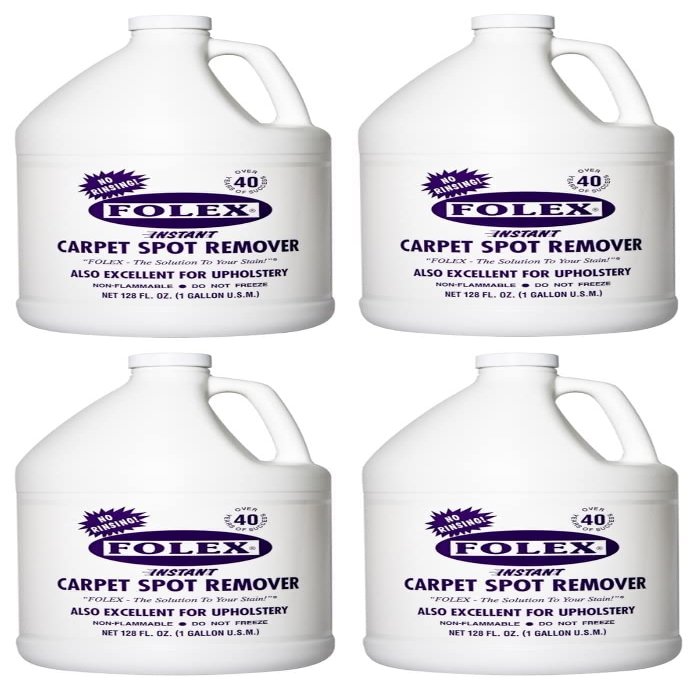 FOLEX Instant Carpet Spot Remover, 128oz, Pack of 4