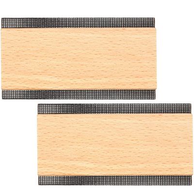 Boao 2 Pcs Wool Comb Laundry Sweater Cashmere Comb Removes Pills and Fuzz from Clothing Pill Remover for Scarves, Wool Coats, Pant Legs, Knits and Woolens