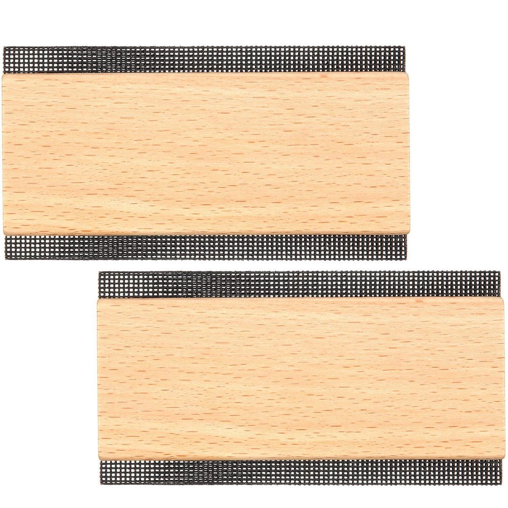 Boao 2 Pcs Wool Comb Laundry Sweater Cashmere Comb Removes Pills and Fuzz from Clothing Pill Remover for Scarves, Wool Coats, Pant Legs, Knits and Woolens