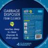 Glisten GLISTEN-DP06N-PB-2/PACK DP06N-PB Garbage Disposer Foaming Cleaner, Lemon Scent, 2-Pack (8 Uses), 2 Pack, Blue, 2 Count, 4.9 Ounce (Pack of 2), 9 Ounce view 2