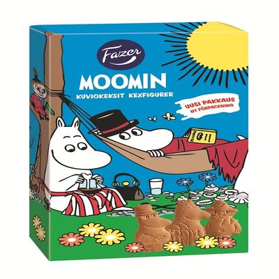 10 Boxes x 175g of Fazer Moomin Kuviokeksi - Shaped - Biscuits - Cookies