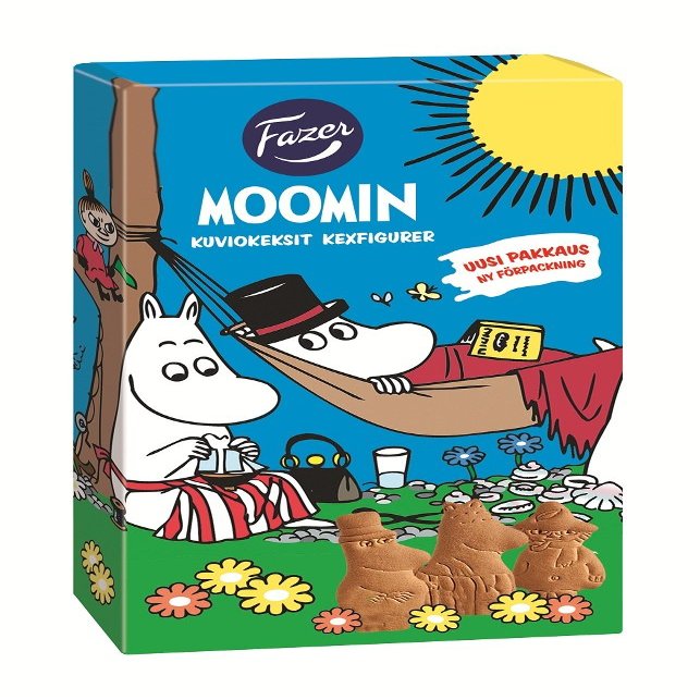 10 Boxes x 175g of Fazer Moomin Kuviokeksi - Shaped - Biscuits - Cookies