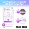 Easy@Home Ovulation Test Strips, 100 Pack Fertility Tests, Ovulation Predictor Kit, FSA Eligible, Powered by Premom Ovulation Predictor iOS and Android App, 100LH+100 Urine Cups view 4