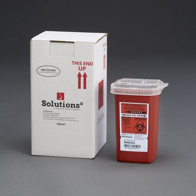1-Quart Sharps MailBack Kit (Includes waste processing & disposal service)