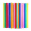 100 Pcs Jumbo Smoothie Straws,Colorful Disposable Wide-mouthed Large Straw. view 1
