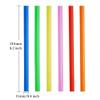 100 Pcs Jumbo Smoothie Straws,Colorful Disposable Wide-mouthed Large Straw. view 2