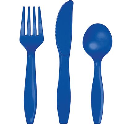 Creative Converting Party Supplies, One Size, Cobalt