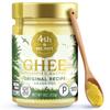 4th & Heart Original Grass-Fed Ghee, Clarified Butter, 1:1 Butter Substitute, Pasture-Raised, Lactose & Casein Free, 9 oz view 1