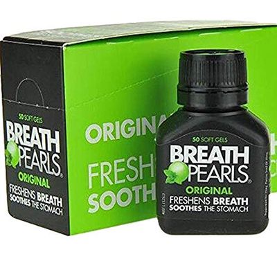 Breath Pearls Original Freshens Breath (50 softgels) (4 Pack)