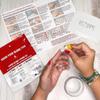 Original Home Blood Typing Kit - New Package + Improved Lancet (6 Kits) view 3