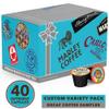 Flavored Decaf Coffee Pods Variety Pack, Great Mix of Decaffeinated Coffee Pods Compatible with all Keurig K Cups Brewers, 40 Count Bulk Pack view 2
