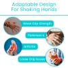 Vive Adaptive Utensil Set - Arthritis Aid Silverware for Parkinsons, Hand Tremors - Easy Grip for Shaking and Trembling Hands - Heavy Stainless Steel Spoon (Regular) view 3
