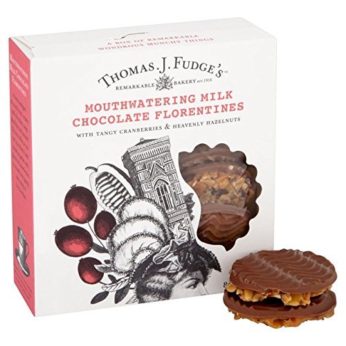 Fudge's Milk Chocolate Florentines 8 per pack