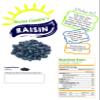 California Black Dried Fresh Raisins Seedless, ready to eat resealable bag(2LB) view 2