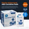 MED PRIDE Sterile Gauze Abd Pads 5 X 9 in, Extra Thick & Absorbent, Nonstick, Individually Wrapped Wound Dressings for Heavy Leakage (40 20 Count (Pack of 1)) view 2