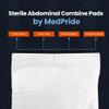 MED PRIDE Sterile Gauze Abd Pads 5 X 9 in, Extra Thick & Absorbent, Nonstick, Individually Wrapped Wound Dressings for Heavy Leakage (40 20 Count (Pack of 1)) view 3