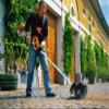 Outdoor Broom Sweeper, 52cc 2.3HP 1.8M Gas Power Broom Walk Behind Sweeper Cleaning Driveway Tools High Performance Cleaner (US SHIPPING) view 2