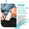 Capsule Dental - Dental Retainer Travel Case, Silicone Retainer Case for Aligners, Mouthguards, and More, Dental Kit Oral Care Tools with Travel Toothbrush and Aligner Removal Tool view 4