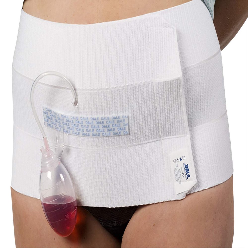 Dale White Abdominal Binder Medium 30 to 45 Inch Waist Circumference Adult User 410, 1 Ct