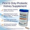 Kibow Renadyl Kidney Probiotic Supplement | Urea, Creatinine, & Uric Acid Support | 45 Billion CFUs | Clinically Tested, Non-GMO, & Made in USA, 180 Capsules (3 Bottles, 3 Month Supply) view 2