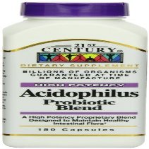 21st Century Acidophilus Probiotic Blend Capsules, 150-Count (Pack of 3)