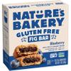 Natures Bakery Gluten Free Fig Bars, Blueberry, Real Fruit, Vegan, Non-GMO, Snack Bar, 1 Box With 6 Twin Packs (6 Twin Packs) view 1
