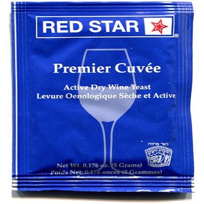 Red Star Premier Cuvee' Wine Yeast - 3 Pack