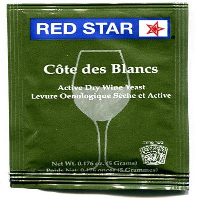 Red Star Cotes des Blanc Wine Yeast - 6 Pack