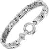 RainSo Elegant Womens Stainless Steel Magnetic Bracelets 3500 Gauss with Gift Box Adjustable view 1