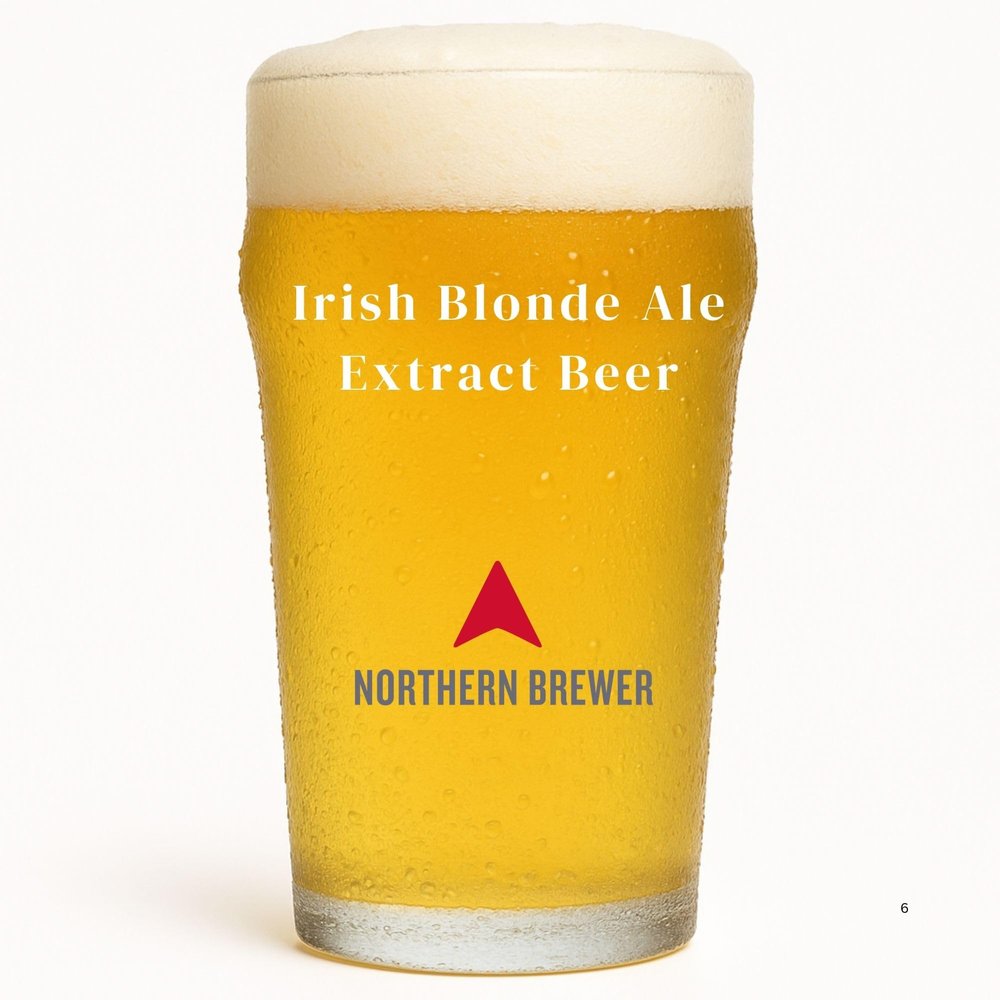 Northern Brewer - Irish Blonde Ale Extract Beer Recipe Kit - Ingredients For Making 5 Gallons