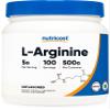 Nutricost L-Arginine Powder 500 Grams (1.1lbs) - Pure L-Arginine Powder - 5000mg Per Serving; 100 Servings view 1