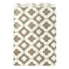 allydrew Clover Party Favor Gift Bags (25 Pieces), Gray view 1