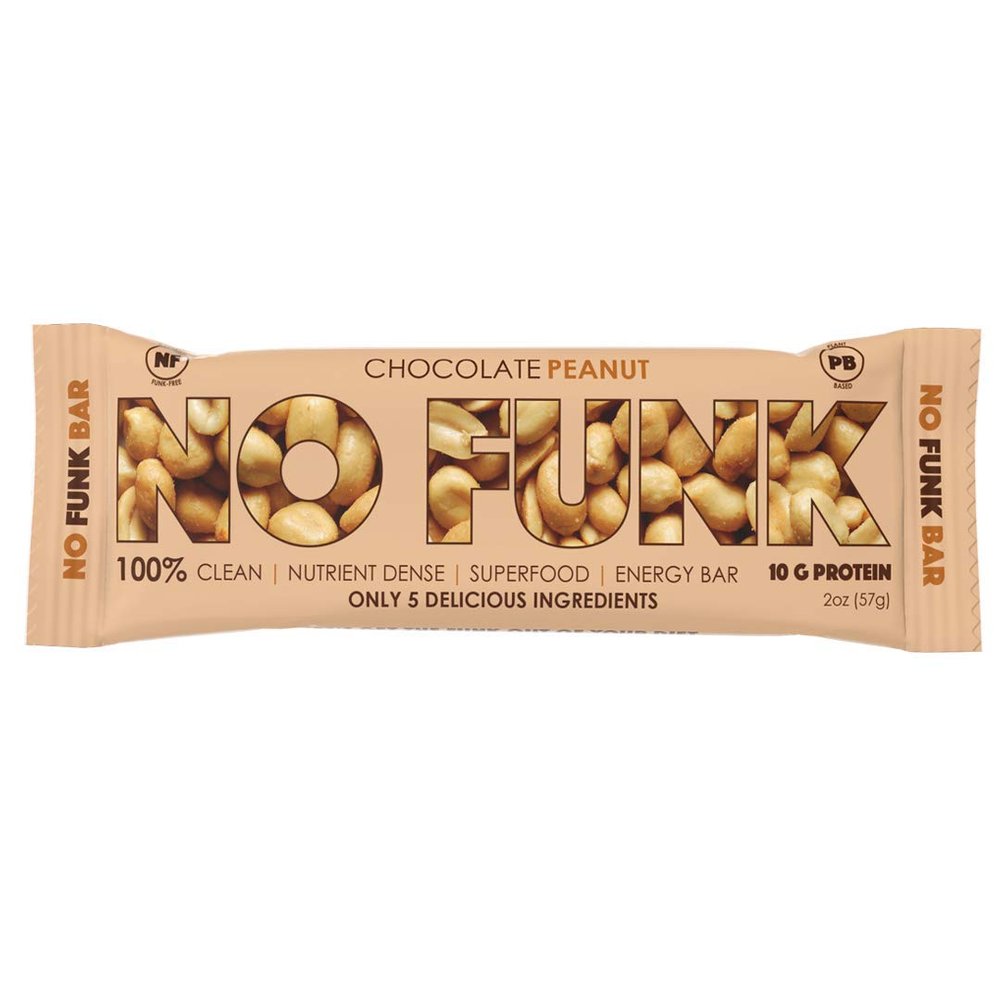 Chocolate Peanut Superfood Energy Bar - Box of 12 - 2 OZ Bars