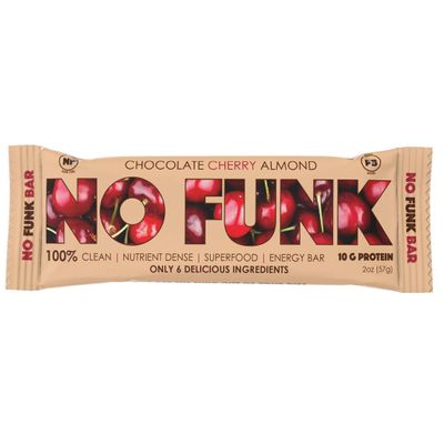 Chocolate Cherry Almond Superfood Energy Bar - Box of 12 - 2 OZ Bars