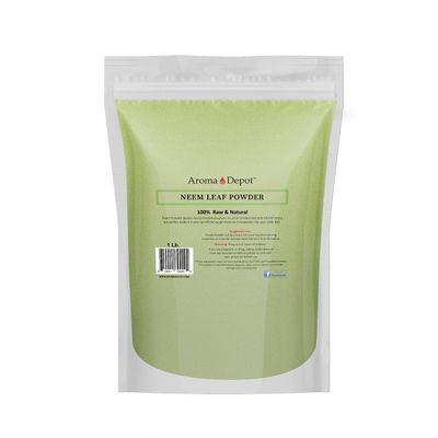 1 lb / 16 oz Neem Leaf Powder No Preservatives 100% All Pure & Natural Vegan, Non-GMO & Gluten Free, Great for Improving Immunity, Skin, Hair & Digestive Functions Azadirachta Indica