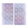 APZDFGIFCD Clear Contact Lens Case, Contact Lens Organizer Case with Carrying Travel Holder -10 Pack view 1