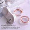 APZDFGIFCD Clear Contact Lens Case, Contact Lens Organizer Case with Carrying Travel Holder -10 Pack view 3