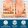 TheraFlow Foot Massager for Plantar Fasciitis Relief - Mom Gifts for Women & Gifts for Dad, Wooden Foot Roller Massager with Deep Tissue & Reflexology Nubs (Includes Reflexology Chart) view 2