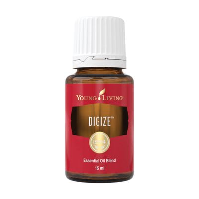 Young Living Digize 15ml - Ideal for Abdominal Massage - Natural Aromatherapy Soothing Blend - Aromatic Bliss for Your Digestive Well-Being - Premium Essential Oil