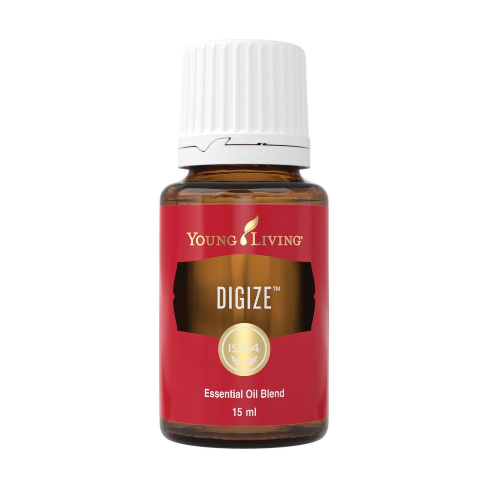 Young Living Digize 15ml - Ideal for Abdominal Massage - Natural Aromatherapy Soothing Blend - Aromatic Bliss for Your Digestive Well-Being - Premium Essential Oil