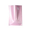 100PCS Glossy Light Pink Metallic Mylar Foil Open Top Sample Bags 6x9cm (2.3x3.5") view 1